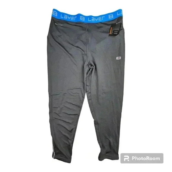 Layer 8 Kwick- Cool Kwick-Dry 11 L8 Performance 11 leggings Black # L31439 XL - Picture 1 of 8